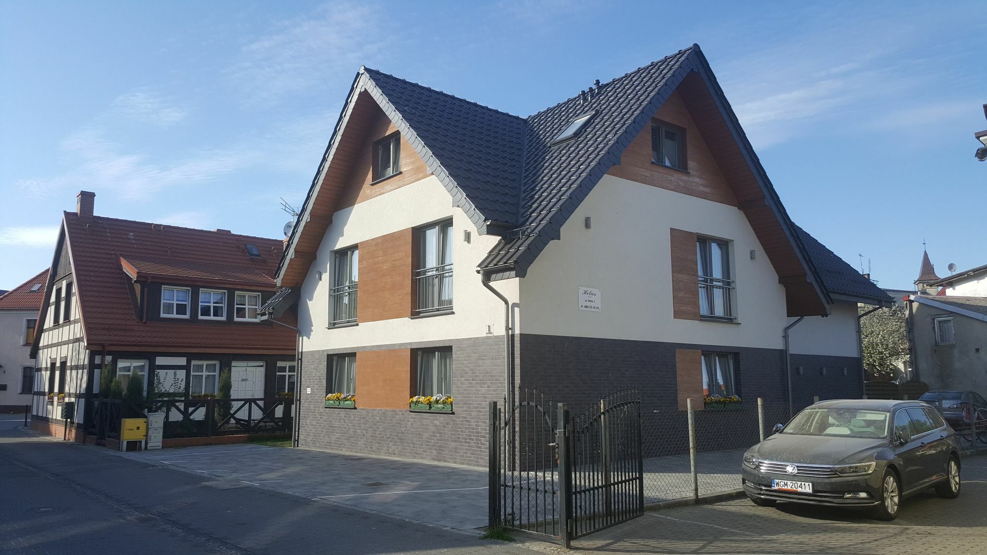 Bed and Breakfast Helios Ustka Exterior foto